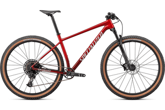 Bicicleta SPECIALIZED Chisel Comp - Gloss Red Tint Fade over Brushed Silver