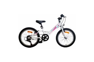 Bicicleta copii mtb ULTRA Larisa 20 6 viteze Alb | 6-8 ani