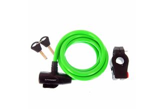 Incuietoare Cablu CROSSER CL-823 10mm/180cm - Green