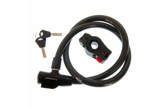 Incuietoare Cablu CROSSER CL-823 15mm/90cm - Black