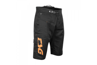 Pantaloni scurti TSG Worx - Black Orange