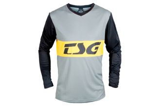 Tricou TSG Walf L/S - Grey Black