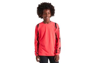 Tricou SPECIALIZED Youth Trail LS - Imperial Red