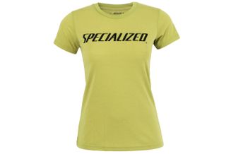 Tricou SPECIALIZED Women's Wordmark SS - Olive Green