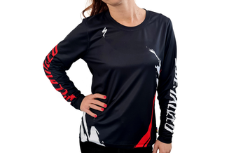 Tricou SPECIALIZED Women's All Mountain LS - Trail of Flames
